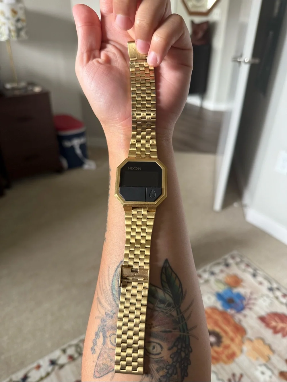 Nixon Gold Re-Run Watch